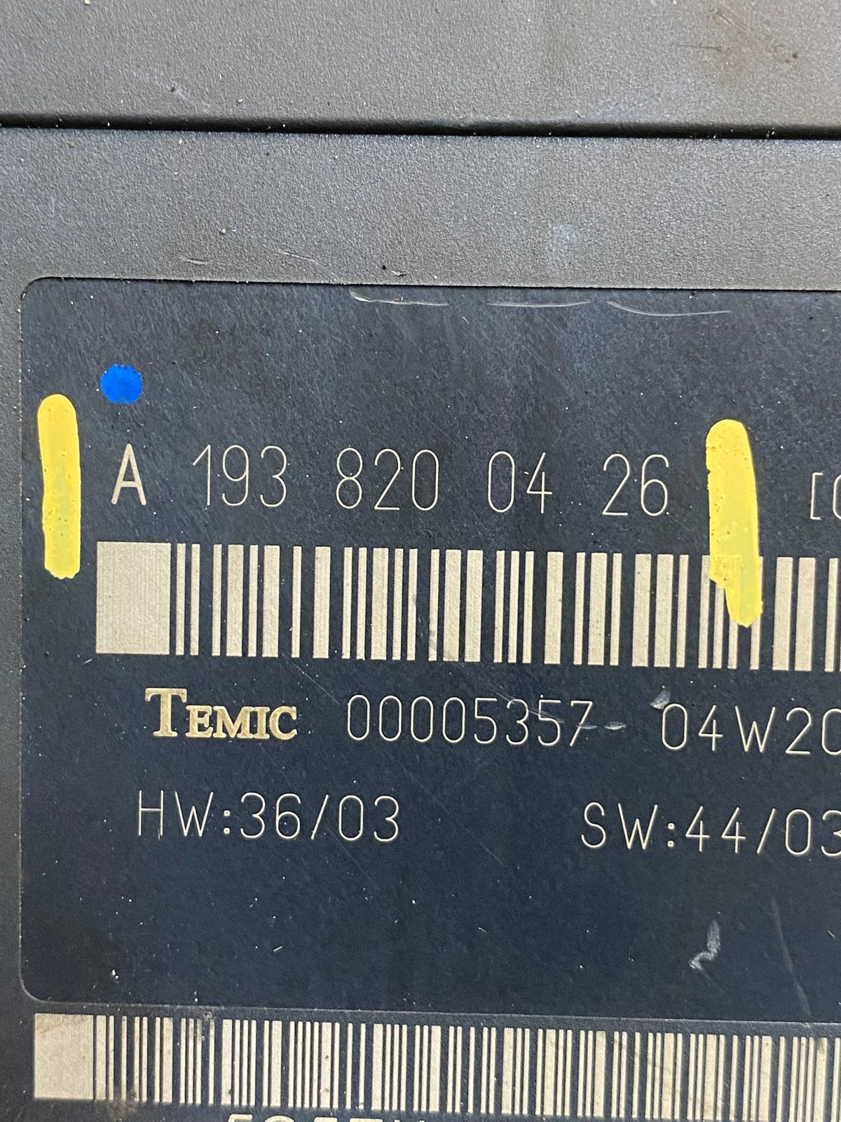 2004 - 2008 Chrysler Crossfire Body Control Module BCM ah1624 DG2