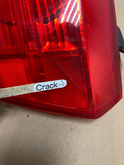 2010 to 2017 GMC Terrain Halogen Right Passenger Rh Side Tail Light AD7843 LK4