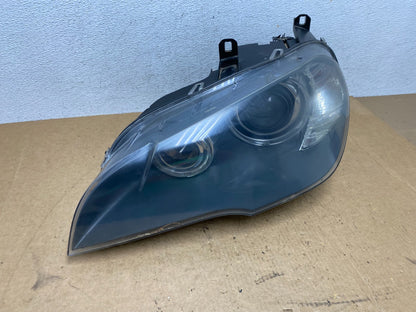 2007 2008 2009 2010 Bmw X5 Left Driver Lh Side Headlight Xenon Hid AE4821 DW2