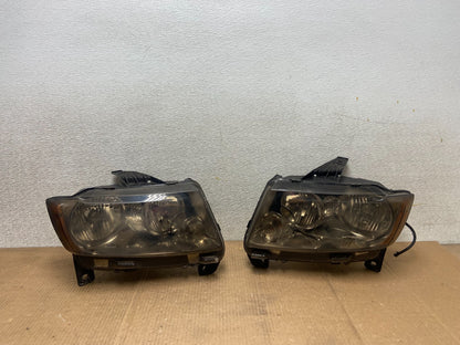 2011-2013 Jeep Grand Cherokee Left+Right Halogen Headlights AA6222 DW0
