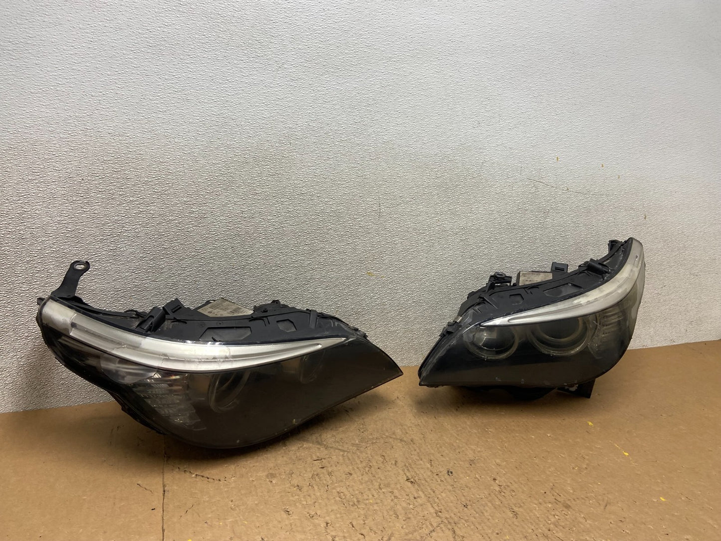 2008 - 2010 Bmw 5 Series 535I 550I Halogen Left+Right Headlights AA0092 DG2