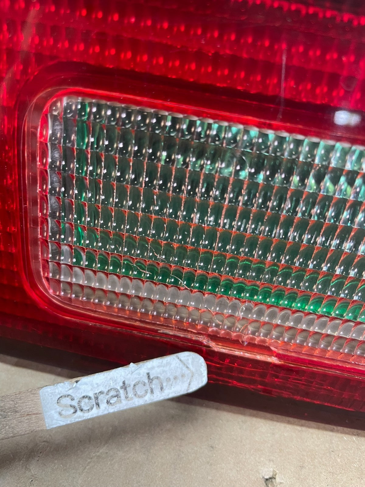 1998-2002 Honda Accord Coupe 2-Door Center Single Tail Light AD5858 DW4