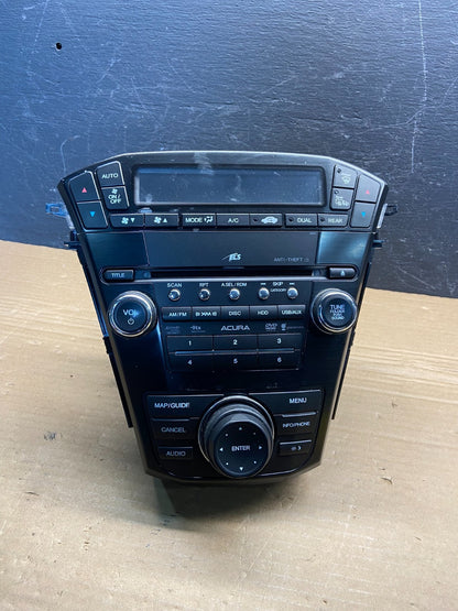 2010 to 2013 Acura Mdx Radio Stereo 6 CD Player Climate Control Pan OE AE4613 DG0