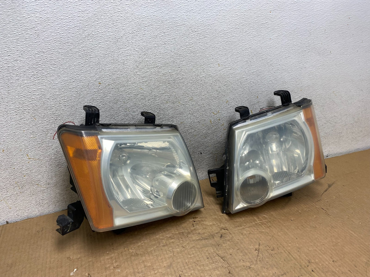 2005-2015 Nissan Xterra Driver Left+Right Side Set Headlights AI8164 DW2