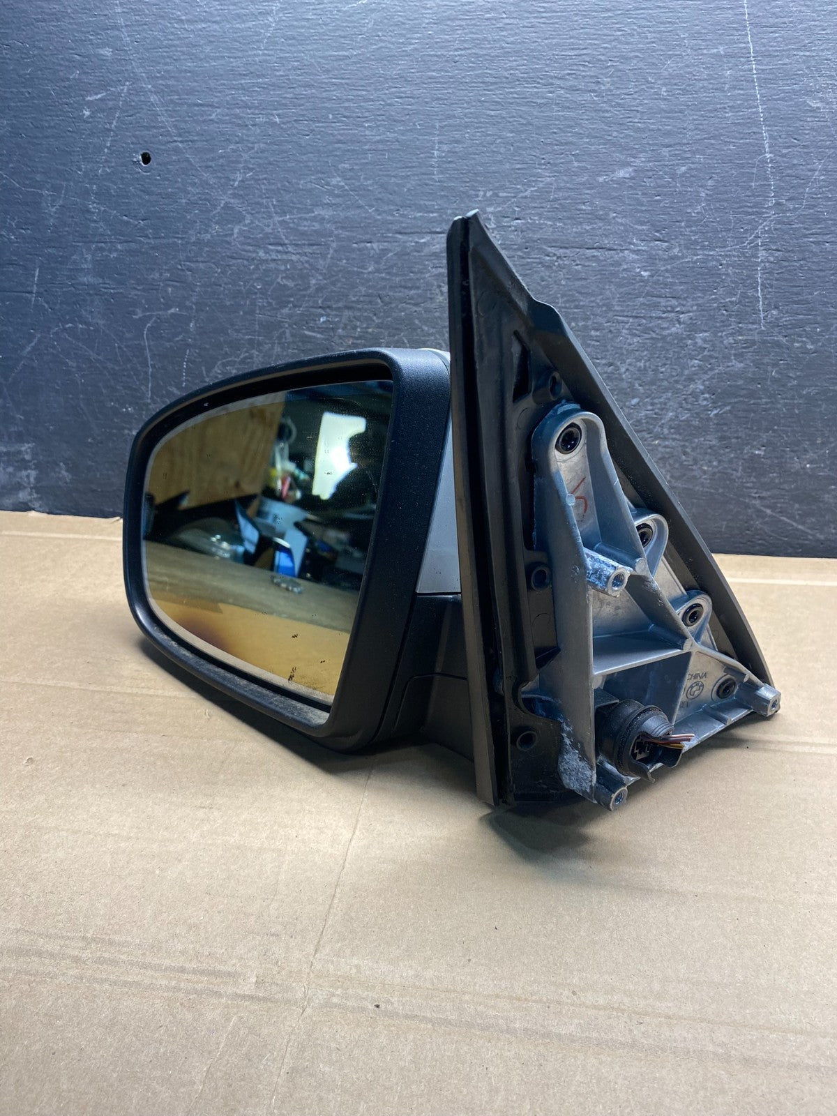 2007 to 2013 BMW X5 Left Driver LH Side View Door Mirror AE9865 DW10