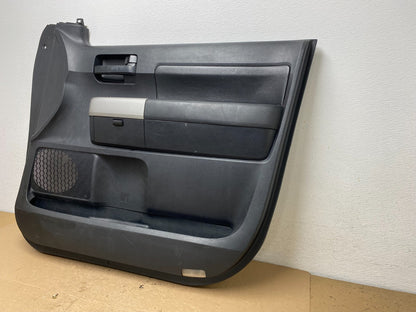 2007 to 2010 Toyota Tundra Front Door Panel Right Passenger Side Black AF49641