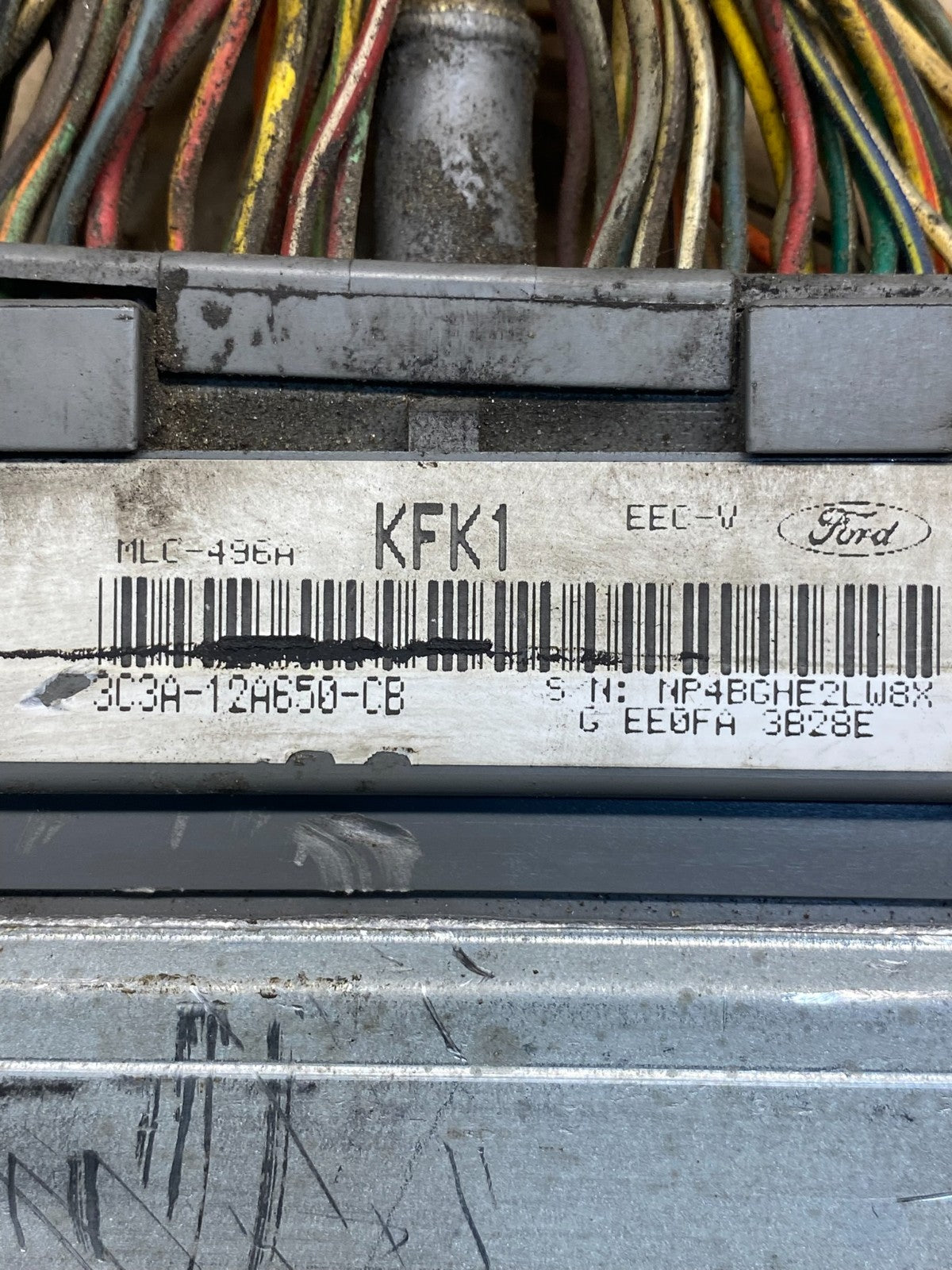 2003 Ford F250 F350 SD 5.4l ECU ECM Engine Computer Module AG5976 DG2