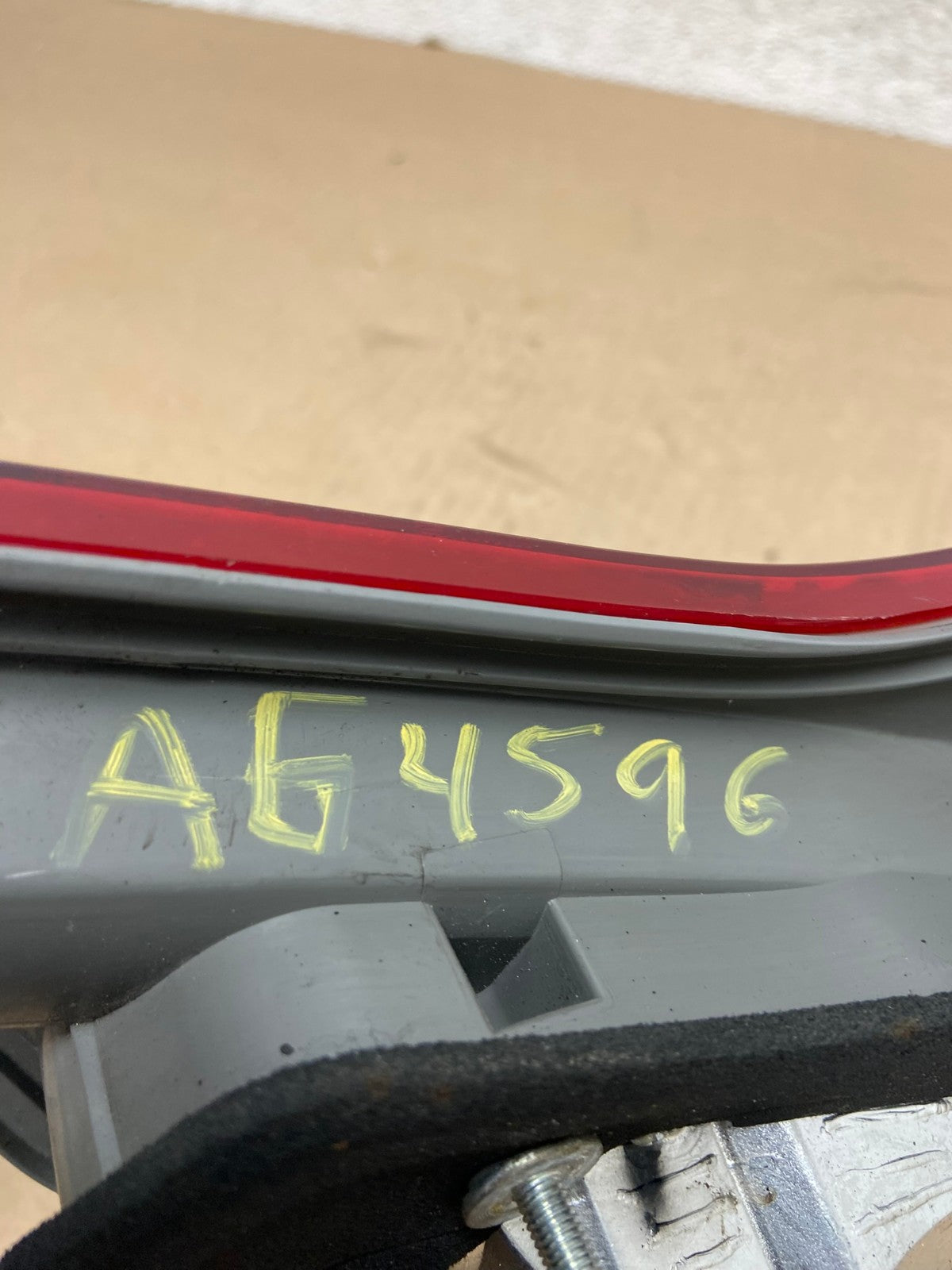 2007 2008 2009 Acura Mdx Right Passenger Rh Side Inner Tail Light AG4596 LK6