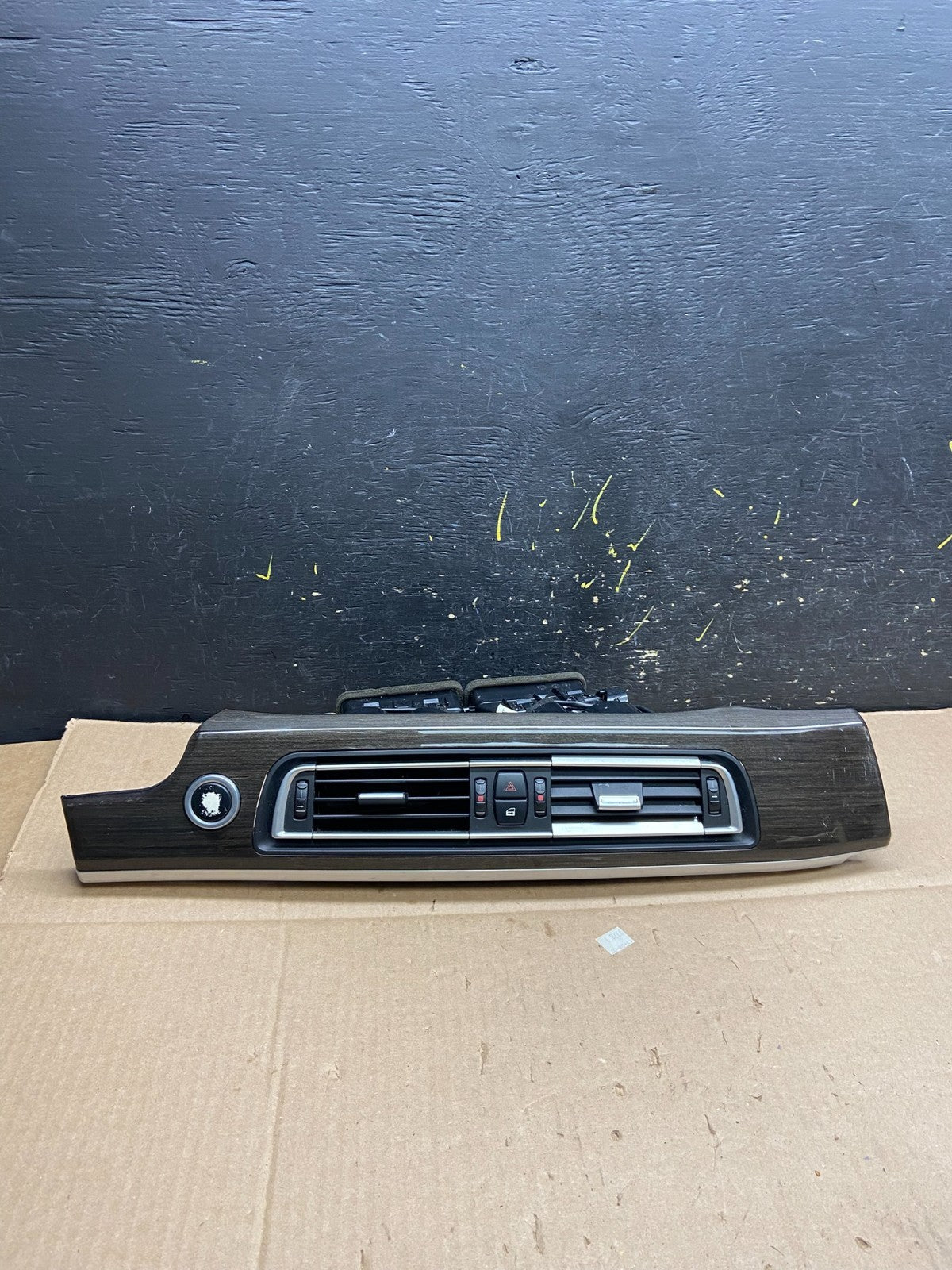 2009-2015 Bmw 7 F01 F02 Center Dash AC Vents Start Button Trim Bezel Y2171 DG0