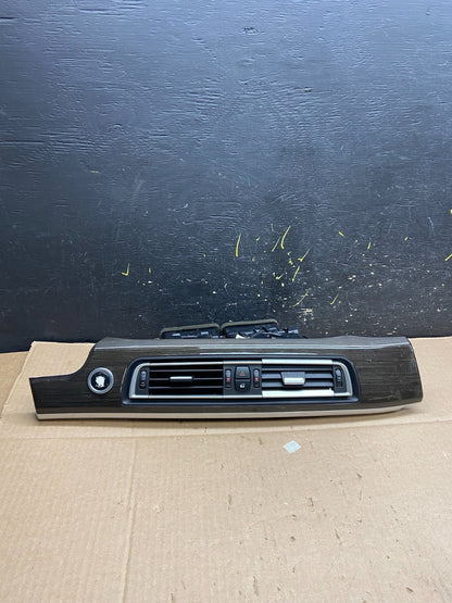 2009-2015 Bmw 7 F01 F02 Center Dash AC Vents Start Button Trim Bezel Y2171 DG0