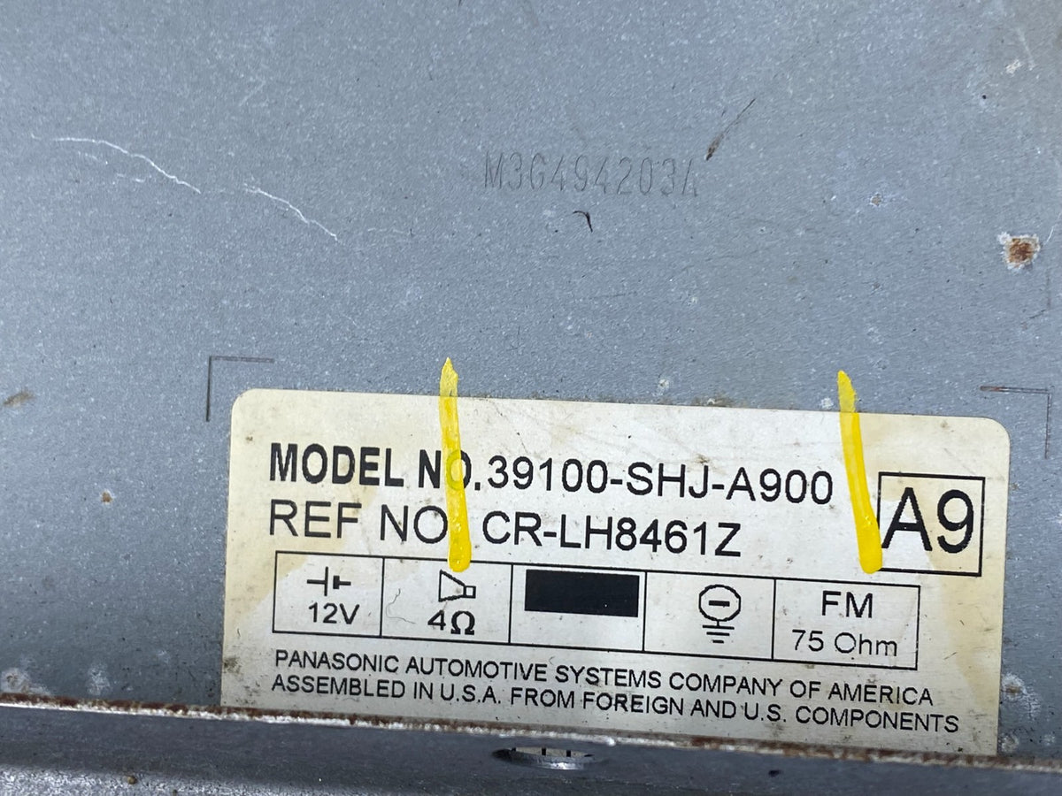 2005 to 2010 Honda Odyssey Am Fm Cd Player Radio Receiver u5436 DG5