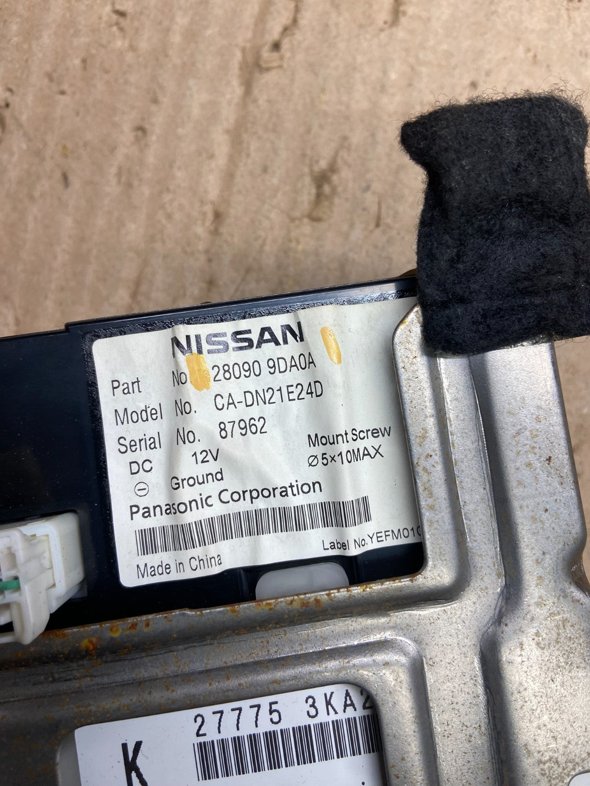 2012-2014 Nissan Maxima Dash Information Display Screen Display aa8189 DG6