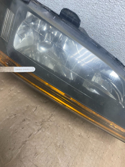 1998 to 2002 Honda Accord Black Left+Right Set Side Headlights S0748 DW6