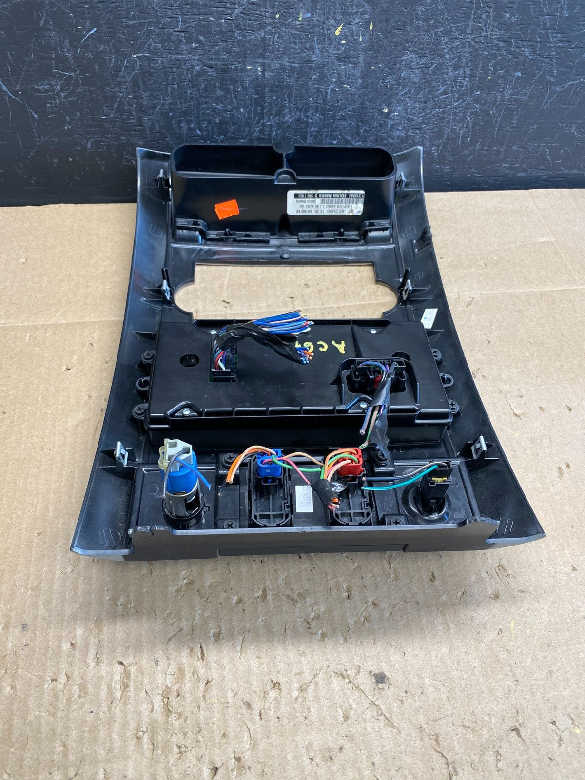2005-2009 Dodge Durango Heat AC Climate Temperature Control Radio Bezel ac67214