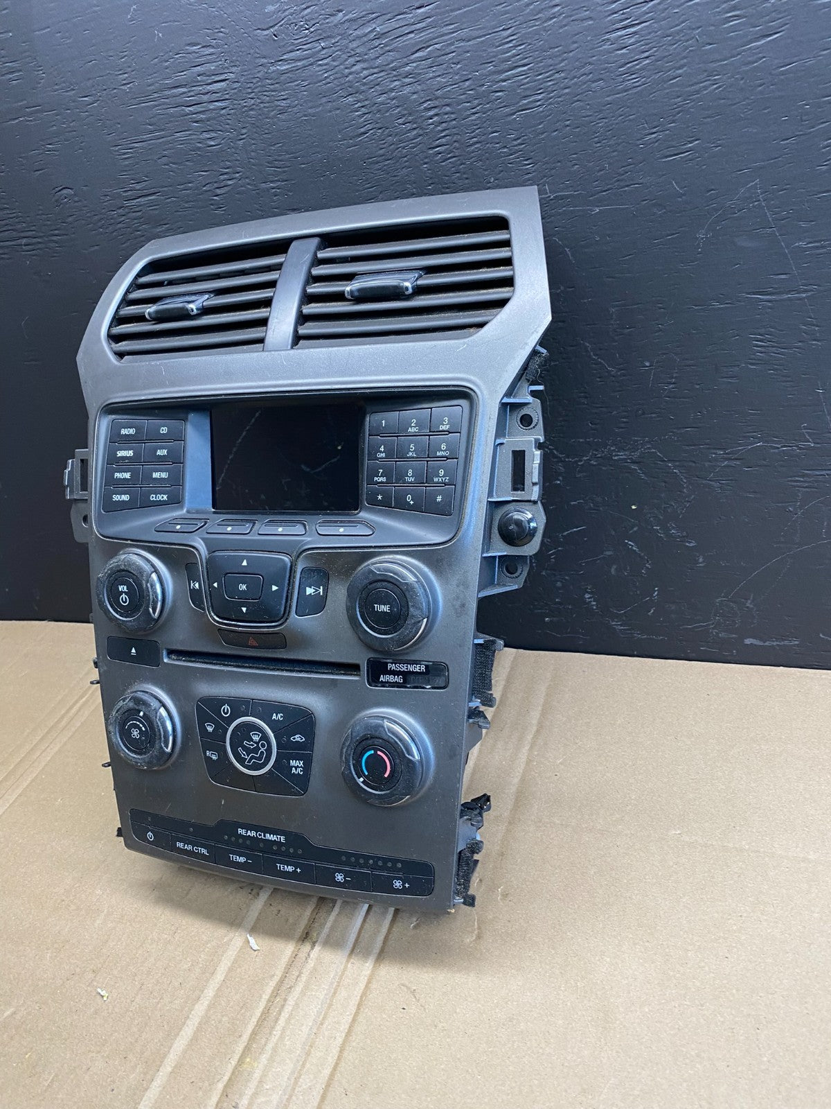 2014 2015 Ford Explorer Radio Climate Control Trim Bezel Panel AB8700 DG1