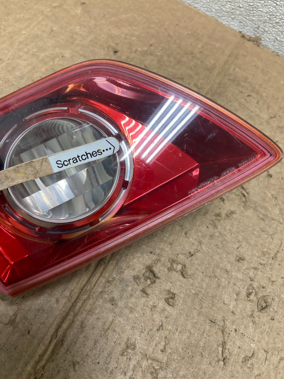 2003-2005 Infiniti FX35 FX45 Left Driver Lh Red Inner Tail Light AA4144 DW3