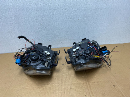 2005-2008 Nissan Pathfinder Left+Right Side Set LED Black Headlights AC7626 DG7