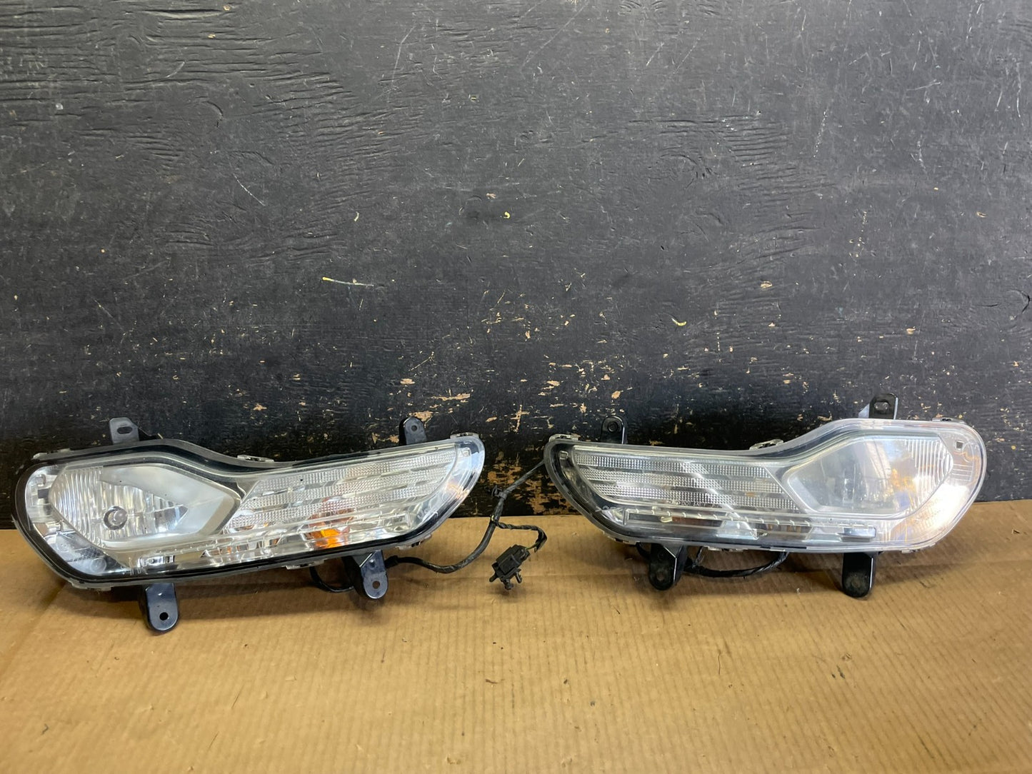 2013-2016 Ford Escape Left+Right Set Side Turn Signal Fog Lights Oem ab2811 DG0