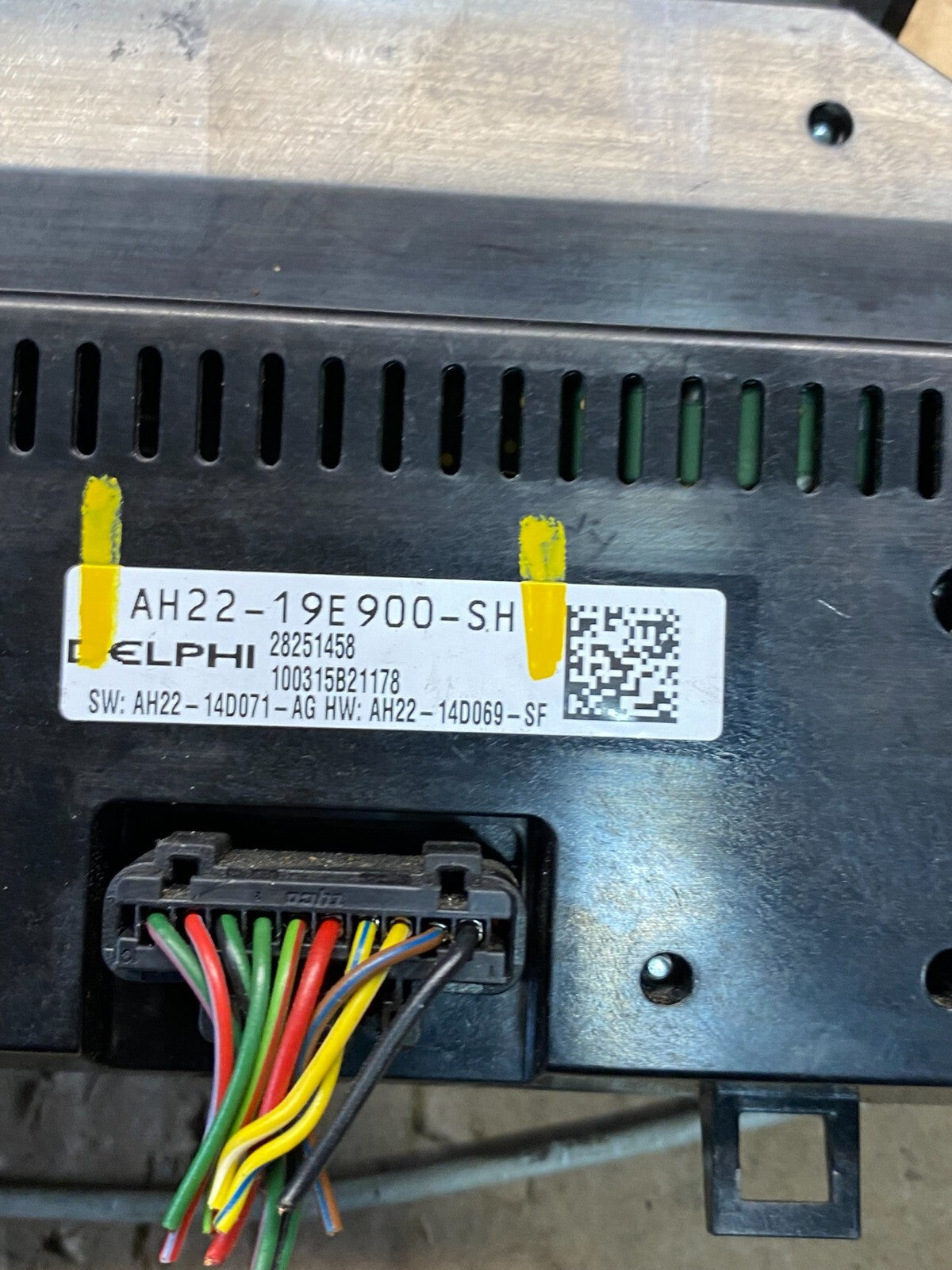 2010-2016 Land Rover LR4 Dual AC Heater Climate Temperature Control N0411 DG6
