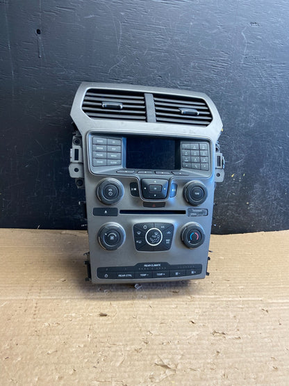 2014 2015 Ford Explorer Radio Climate Control Trim Bezel Panel AF2701 DG0