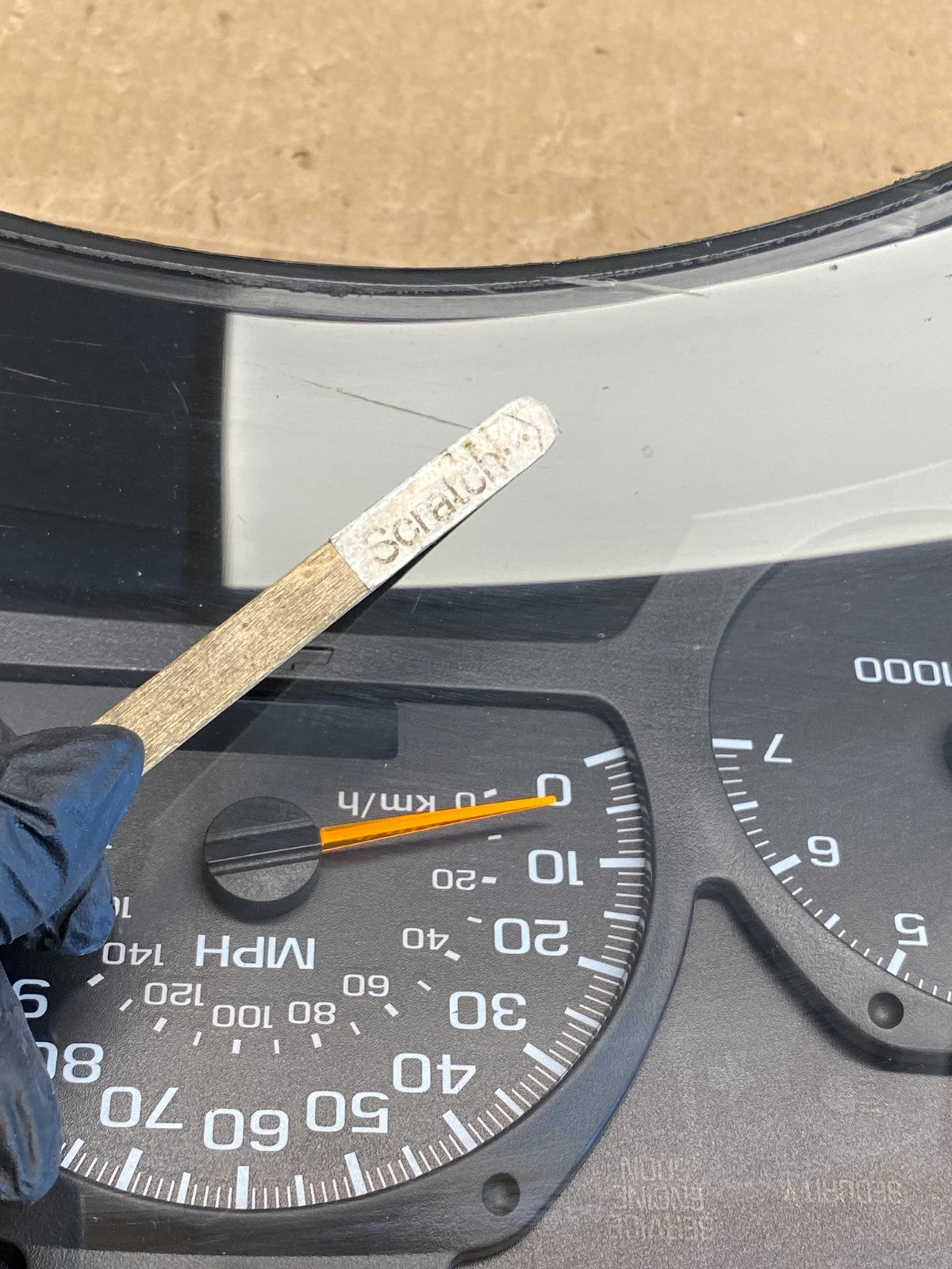 2002 to 2005 Chevrolet Trailblazer Speedometer Cluster Gauge AC6395 DG4