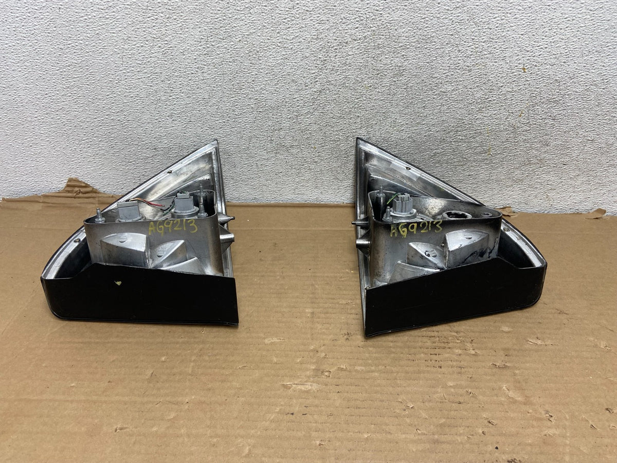 2001 2002 2003 Honda Civic Sedan Left+Right Set Black Tail Light ag9213 DG7