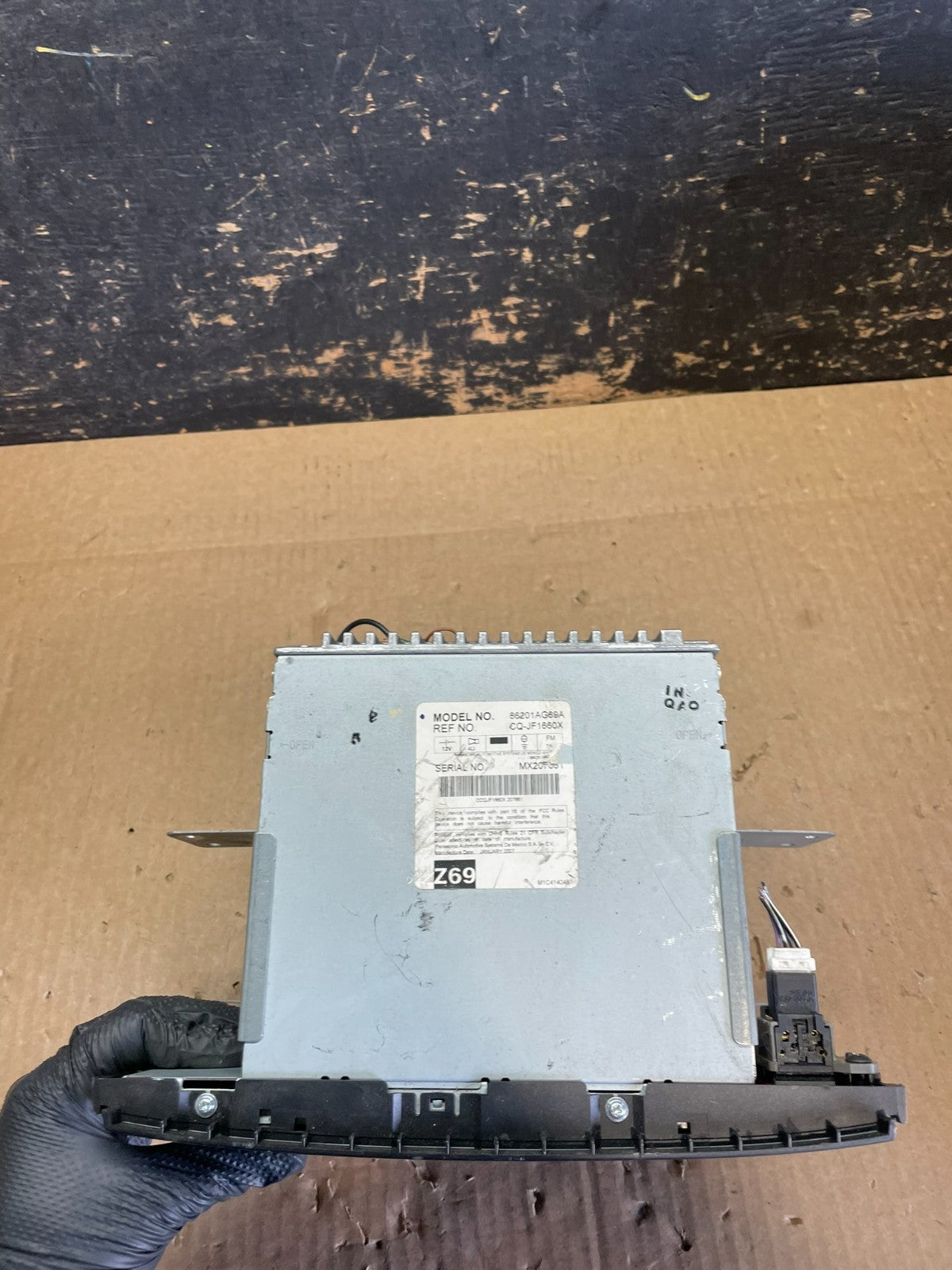 2007 - 2009 Subaru Legacy Outback Audi Radio CD Player AB3108  DG8