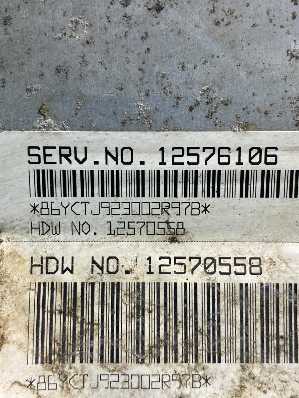 2003 Chevrolet Astro Ecu Engine Control Module Unit Ecm 12576106 AH1644 DG2