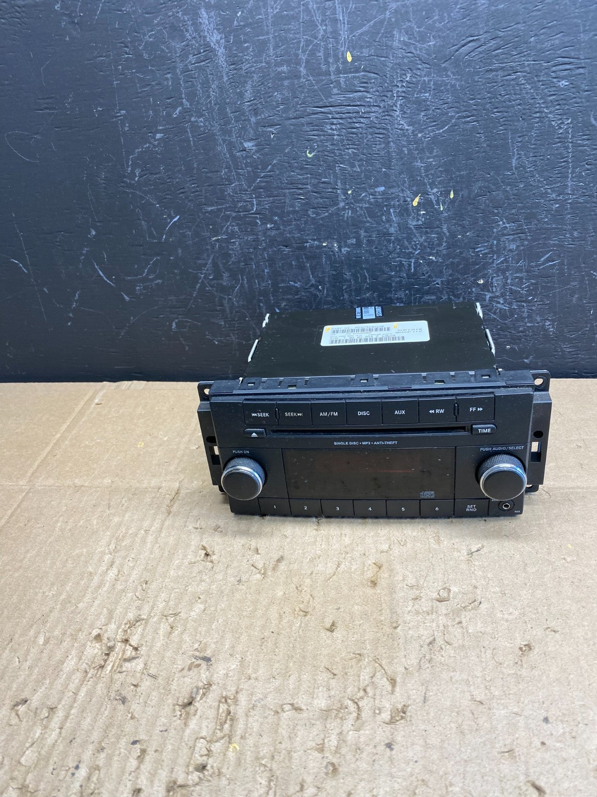 2007-2012 Chrysler Dodge Jeep Ram Radio CD MP3 AUX Receiver AC4624 DG0