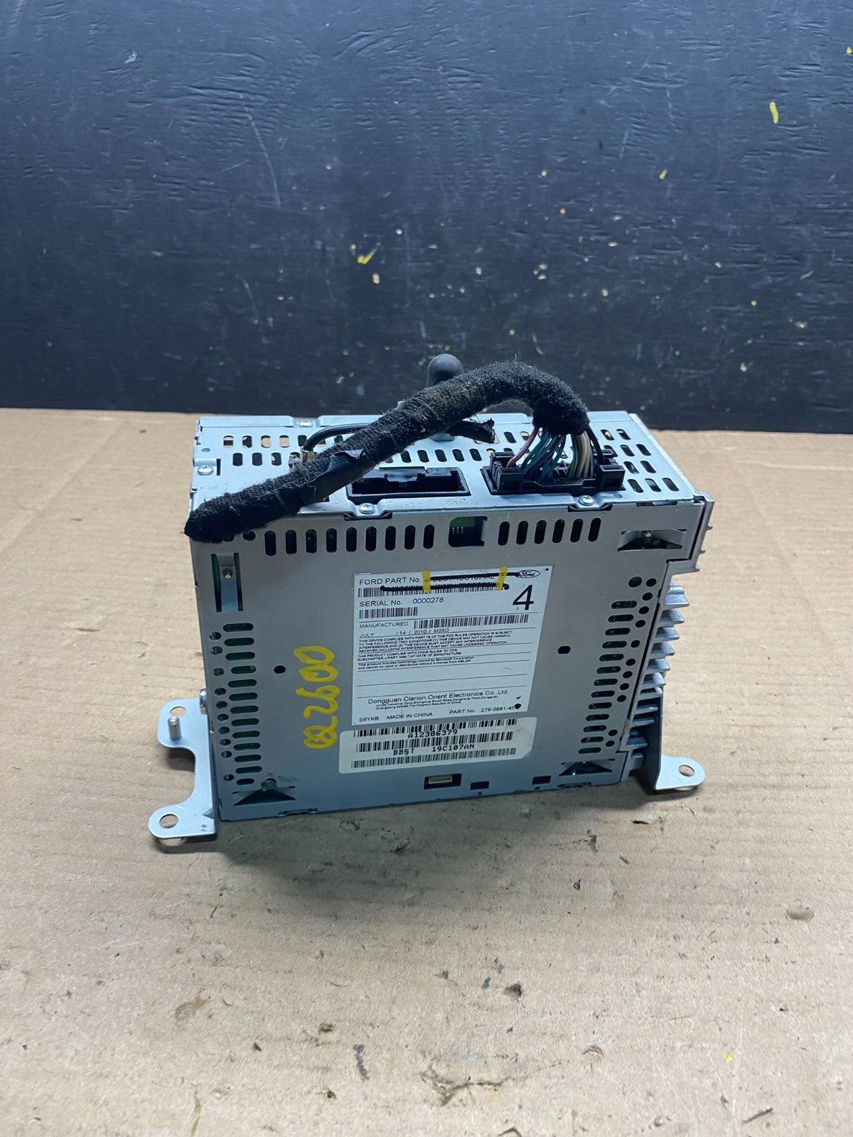 2011 Ford Explorer Audio Equipment Radio Receiver AM FM CD Q2600 DG5