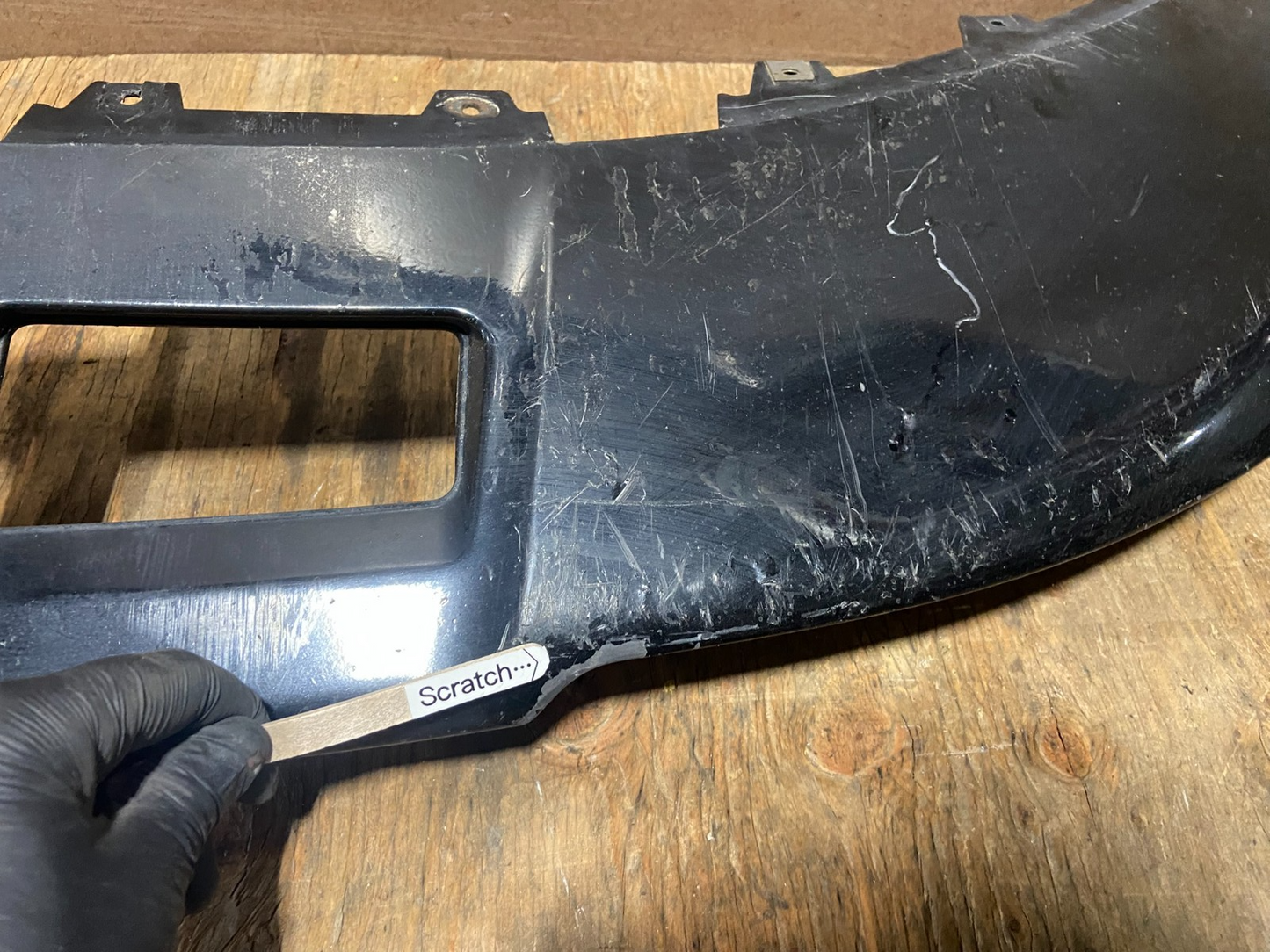 2009 to 2012 Audi Q5 Front Bumper Cover Lower Trim Valance4