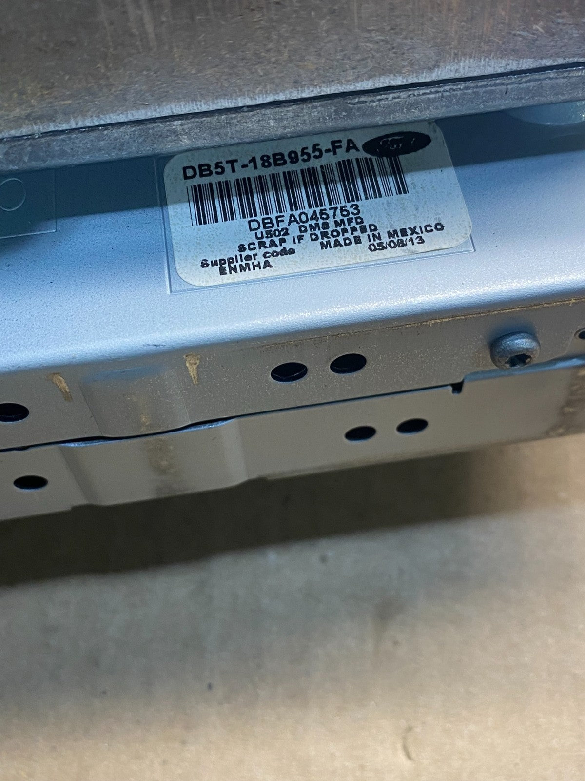 2013 2014 Ford Explorer 8" Radio Information Display Screen ag5989 DG4