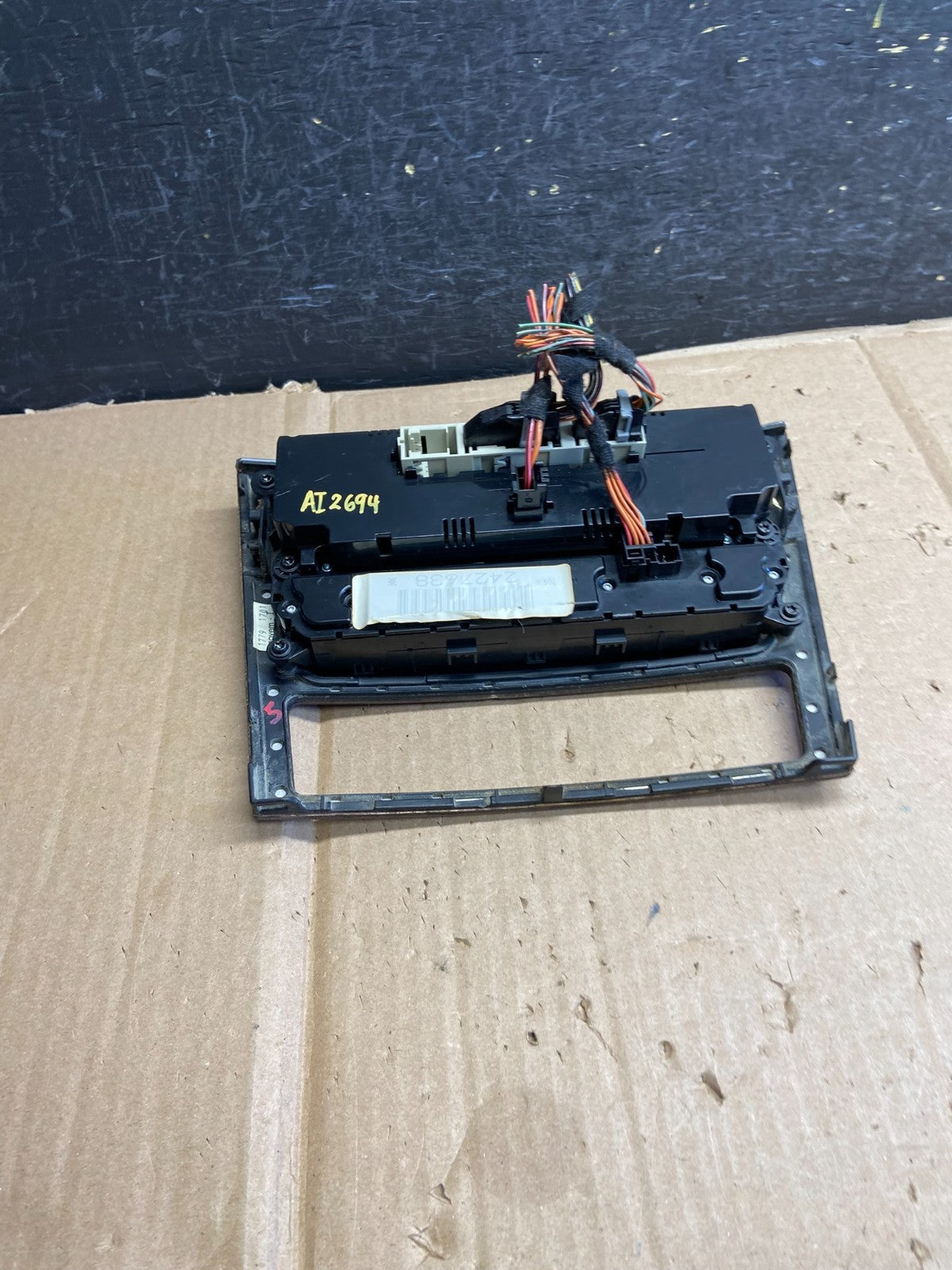 2007-2012 Mercedes X164 GL350 GL450 Climate Control Bezel Wood Switch ai2694 DG3