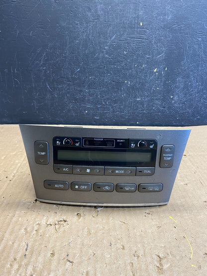 2002 - 2003 Lexus ES300 Center Dash A/C AC Heater Climate Control Unit ad6785 DG0