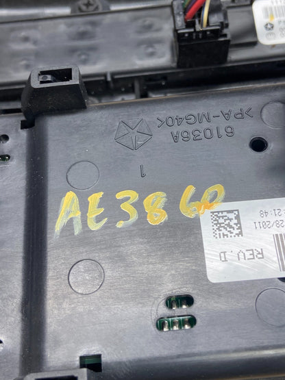 2008 to 2012 Jeep Liberty Dash Climate Temperature Control Radio Bezel AE3860 DG6