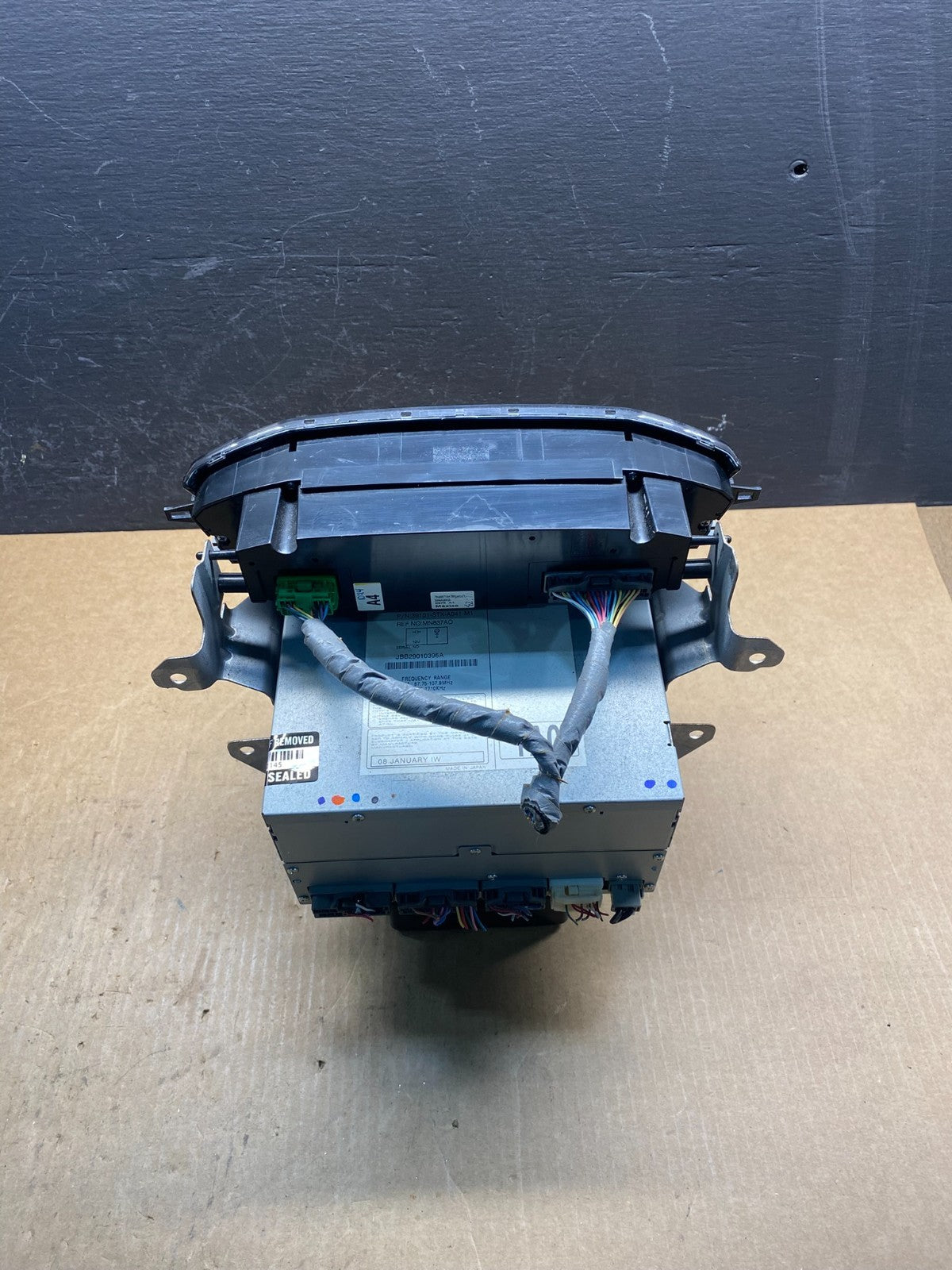 2007 to 2009 Acura Mdx Radio Stereo 6 CD Player Climate Control Pan OE ac6972 DG3
