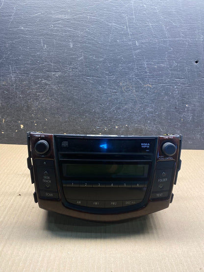 2006 to 2008 Toyota RAV4 Audio Equipment Radio Receiver AJ0321 DG0