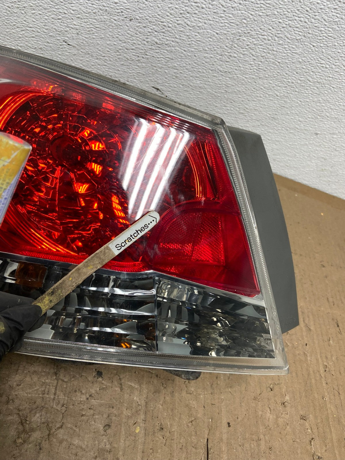 2008 to 2012 Honda Accord Sedan Tail light Left Driver LH Side AC0210 LK3