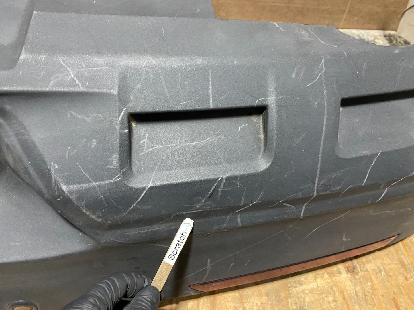 2020 to 2023 Ford Explorer Police Interceptor Rear Upper Bumper Cover X8208 PS4