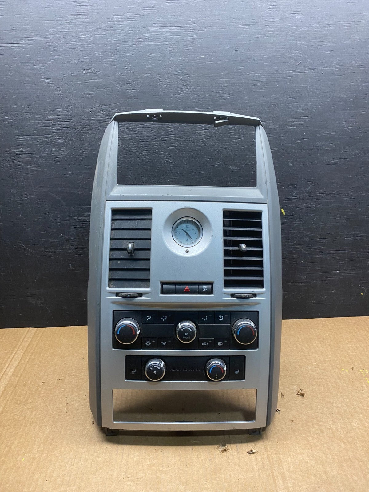 2008 - 2010 Dodge Grand Caravan Radio Bezel Climate Control Heat AC Heater H80750