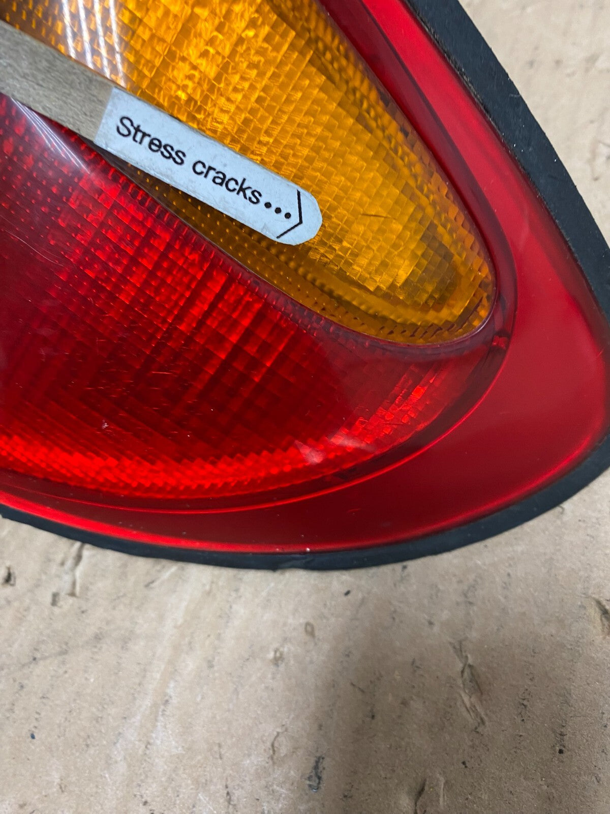 1995 to 1998 Mazda Millenia Right RH Side Tail Light Oem N1284 PS6