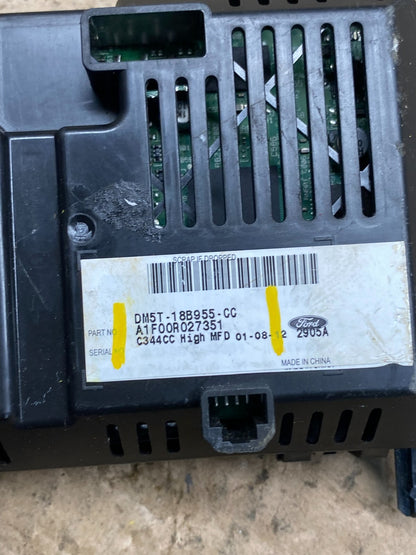 2013 Ford C-Max Upper Center Radio Info Display Screen Oem o7107 DG6