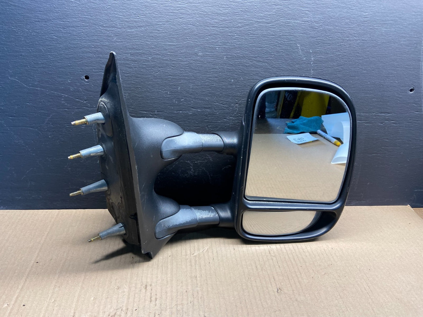 2002-2008 Ford E150 E250 Van Right Passenger Door View Two Arm Mirror AC0509 MS2