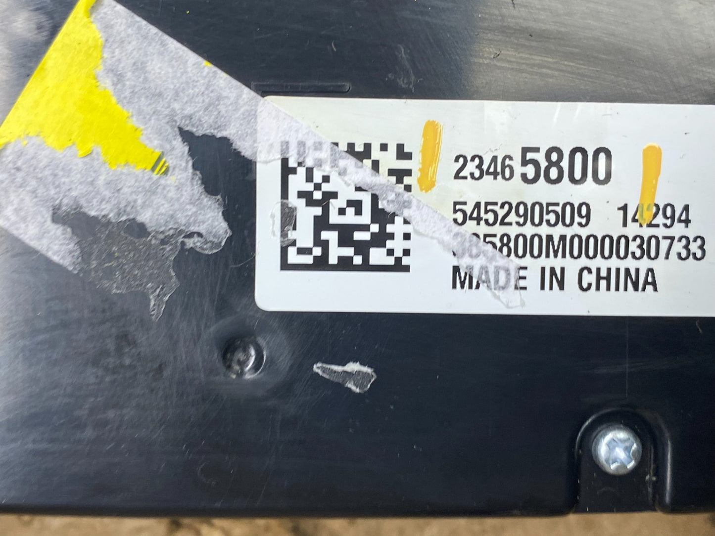 2014 2015 Chevrolet Malibu AM FM Radio Control Panel Z7311 DG5