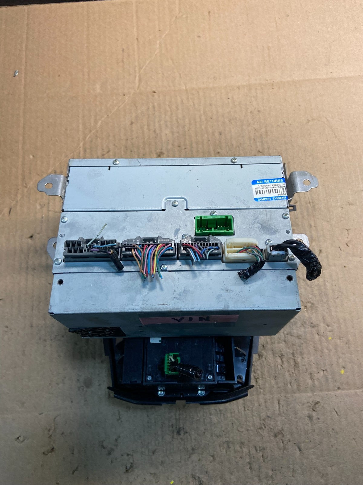 2007 to 2009 Acura Mdx Radio Stereo 6 CD Player Climate Control Pan OEM z0793 DG5
