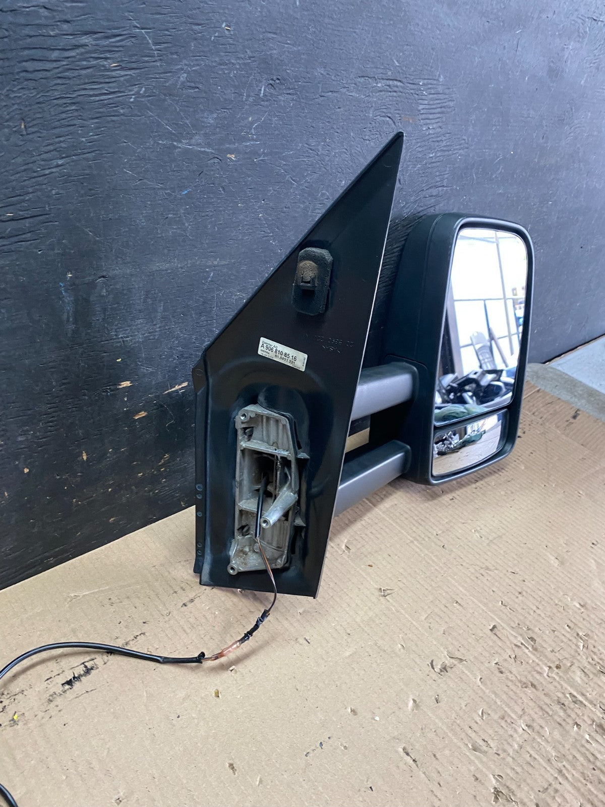 2007 to 2017 Mercedes-Benz Sprinter Right Passenger View Door Mirror Q3139 DG11