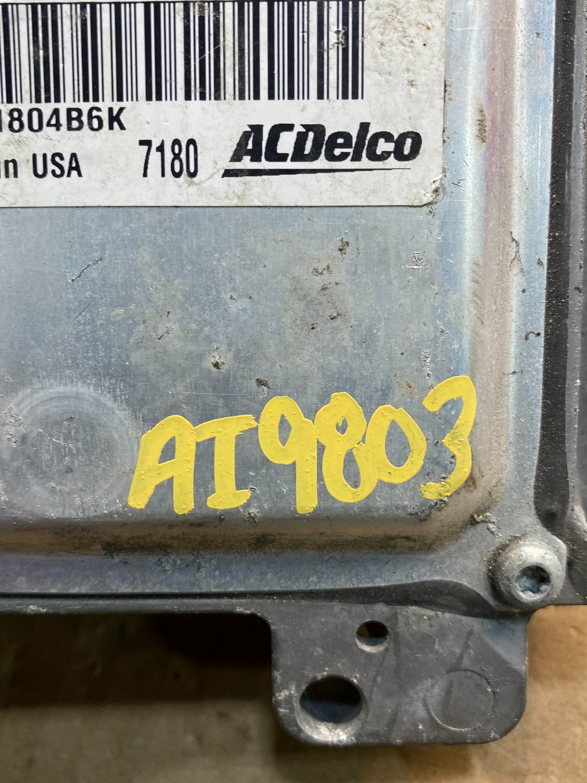 2008 2009 Chevrolet Silverado Engine Control Module ECM ECU AI9803 DW3