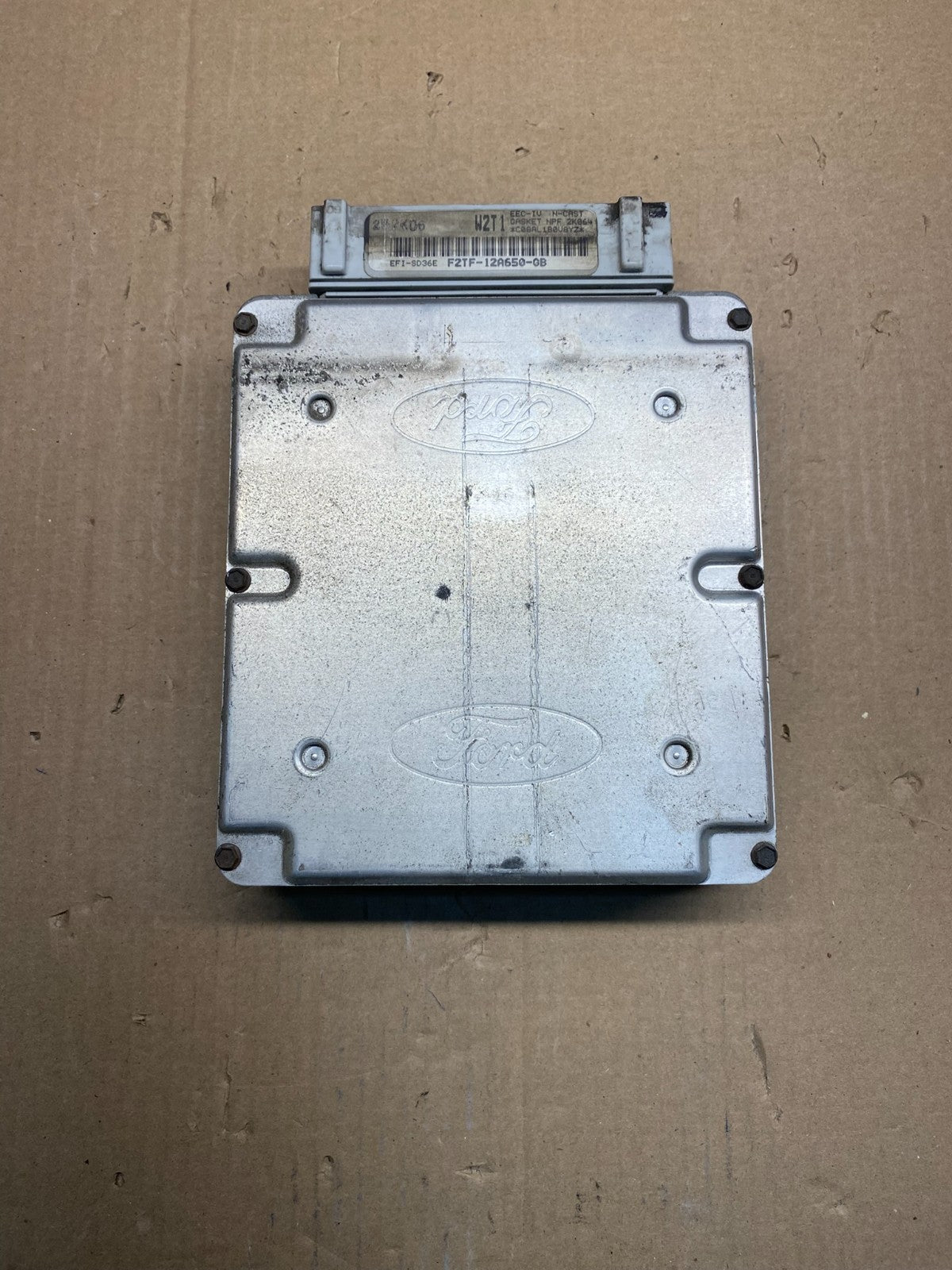 1992 1993 Ford Van E250 E350 7.5L Engine Control Unit ECU ECM Module ah4696 DG1