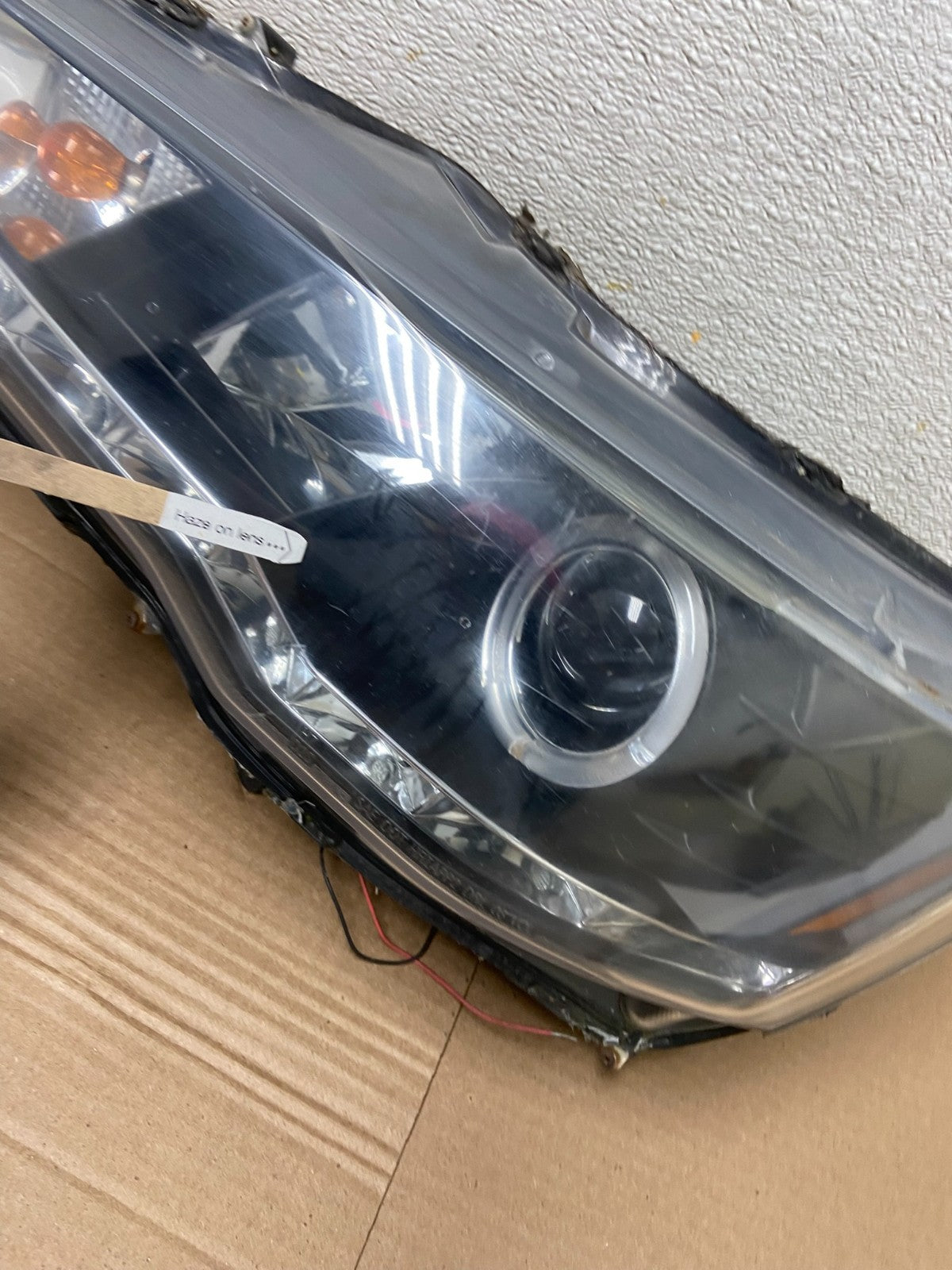 2008-2017 Mitsubishi Lancer Left+Right Side LED Headlights ab0978  DG6