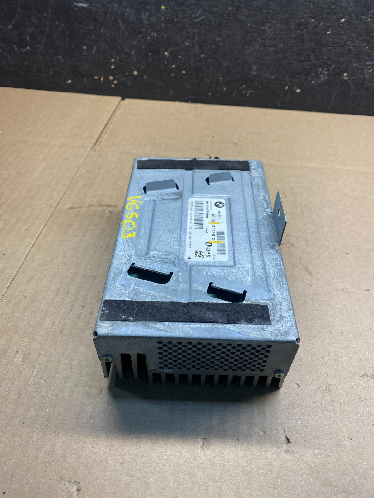 2007-2010 BMW X5 Top HiFi Lear Radio Audio Amplifier Amp OEM v6503 DG2